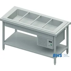 Comptoir avec bac réfrigéré Stalgast BHS106151