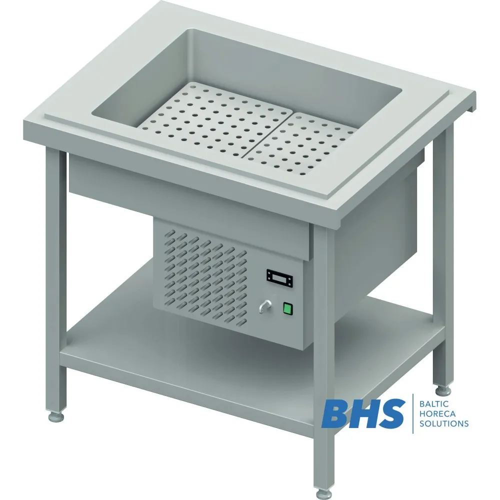 Comptoir avec bac réfrigéré Stalgast BHS107091