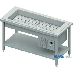 Comptoir avec bac réfrigéré Stalgast BHS109151