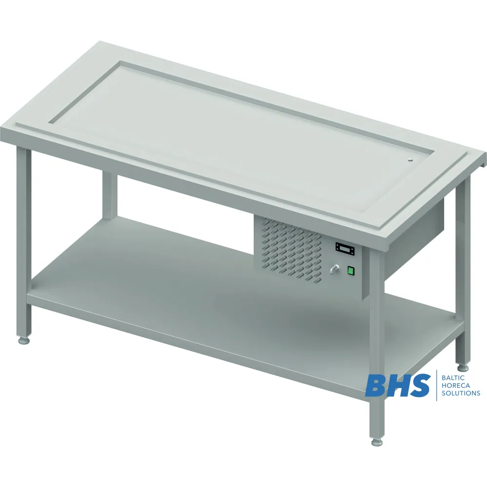 Comptoir avec surface réfrigérée Stalgast BHS112151