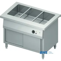 Bain-marie chaud avec armoire chauffante Stalgast ST225111