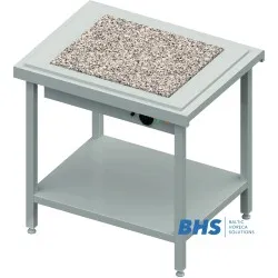 Comptoir avec surface en granit chaud Stalgast BHS115091