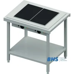 Comptoir avec surface en céramique chaude Stalgast BHS118091