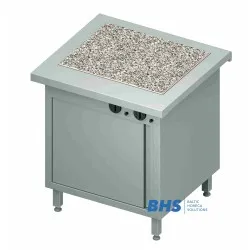 Armoire chaude ou neutre avec dessus en granit chauffant Stalgast BHS231081