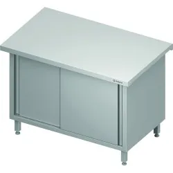 Comptoir neutre fermé avec portes Stalgast ST237091