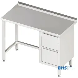 Table de travail avec tiroirs sans étagère Stalgast 980256080