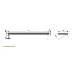 Étagère murale GREDIL 951733060