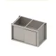 Module de mobilier en inox BHS-HoReCa 943585080F
