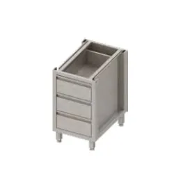 Module de mobilier en inox BHS-HoReCa 983615045K
