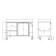 Module de mobilier en inox BHS-HoReCa 983695100K