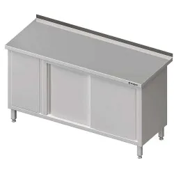 Table avec 2 portes coulissantes et 1 porte battante Stalgast 980566150