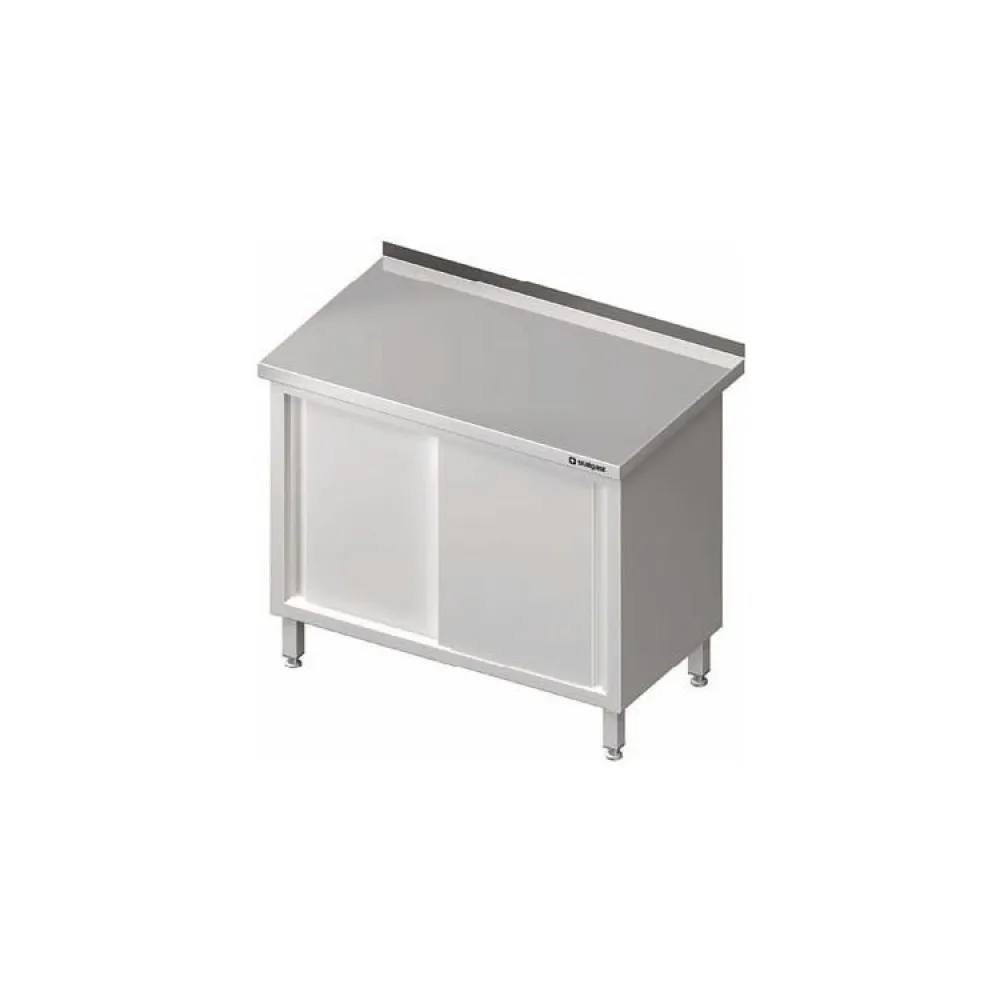 Table en acier inoxydable avec porte Stalgast 980186080