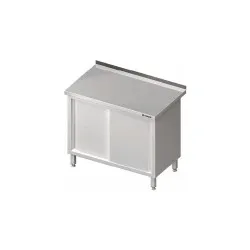 Table en acier inoxydable avec porte Stalgast 980186080