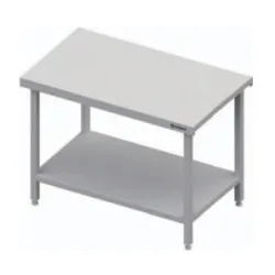 Comptoir neutre avec une étagère Stalgast ST127071