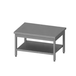 Table centrale basse facile à monter avec étagère GREDIL 954257150