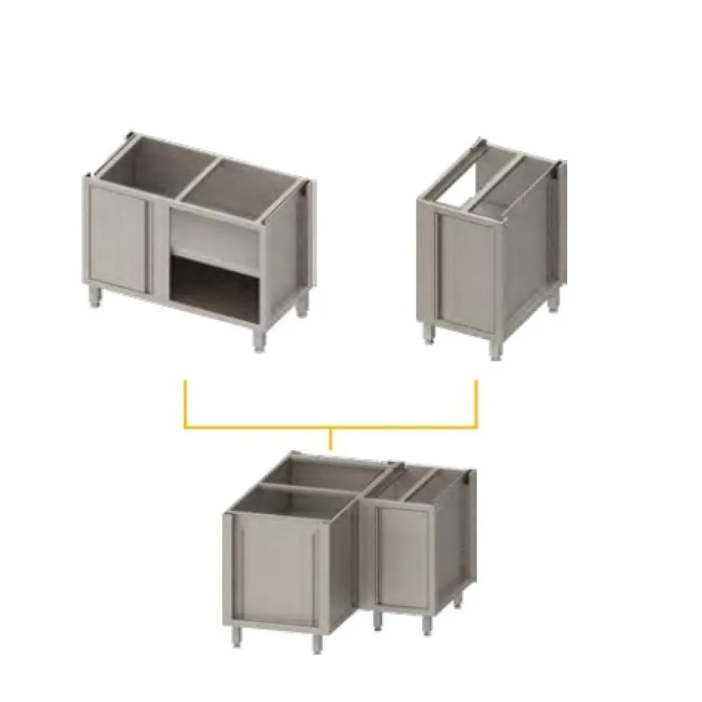 Module de mobilier en inox BHS-HoReCa BX11558