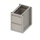 Module de mobilier en inox BHS-HoReCa 943605045F
