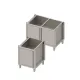 Module de mobilier en inox BHS-HoReCa 983575040K