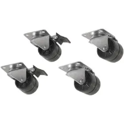 Jeu de roues pour congélateurs bahuts Stalgast 883001