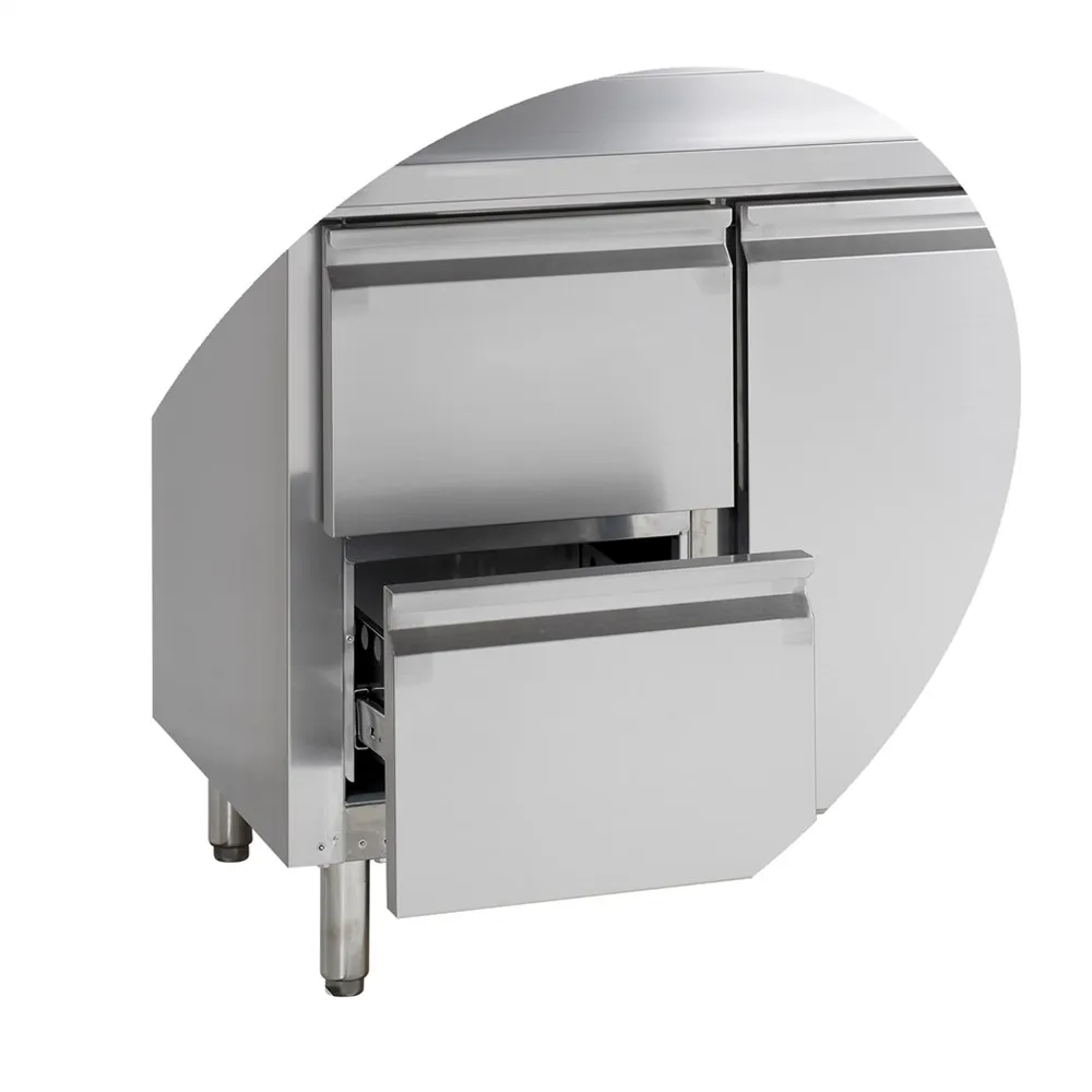 Table réfrigérée avec tiroirs TEFCOLD CK7220