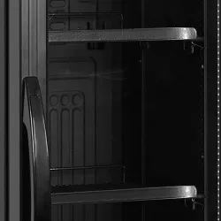 Armoire réfrigérée vitrée TEFCOLD FS176H BLACK