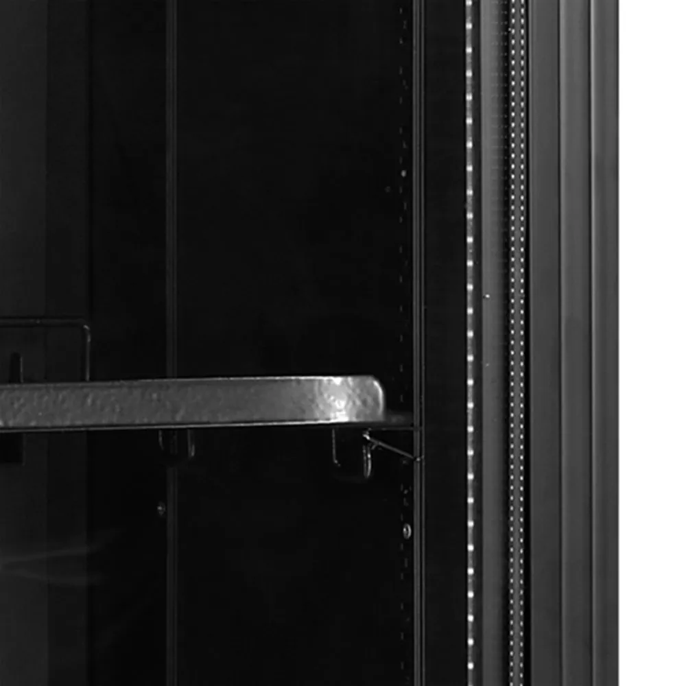 Armoire réfrigérée vitrée TEFCOLD FS176H BLACK