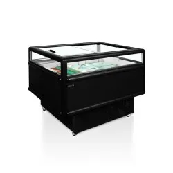 Vitrine horizontale d'impulsion TEFCOLD UHD201/black