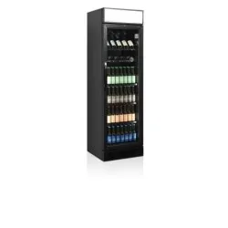 Armoire réfrigérée vitrée TEFCOLD CEV425CP BLACK