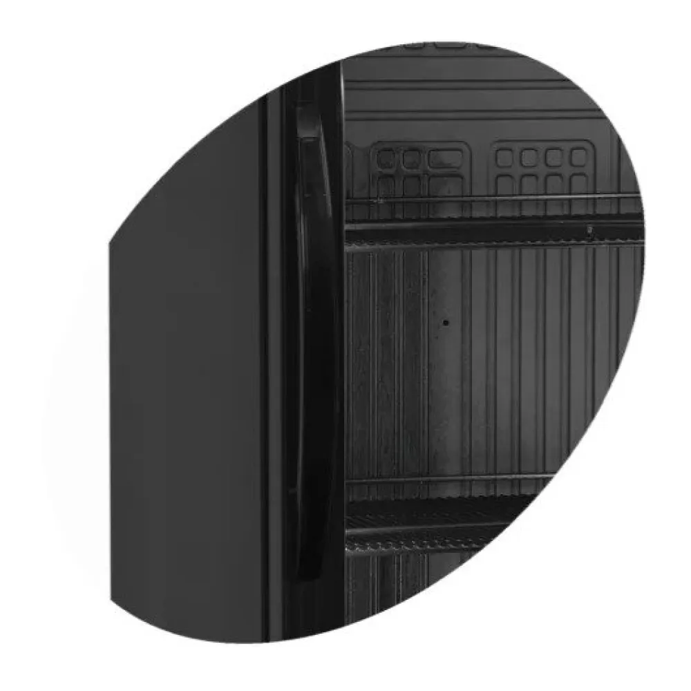 Armoire réfrigérée vitrée TEFCOLD CEV435 BLACK