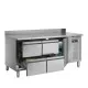 Table réfrigérée avec tiroirs TEFCOLD CK7340