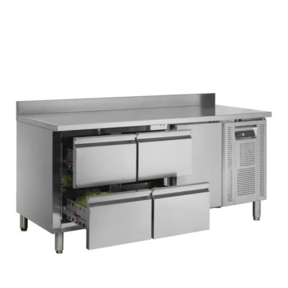 Table réfrigérée avec tiroirs TEFCOLD CK7340