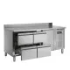 Table réfrigérée avec tiroirs TEFCOLD CK7340