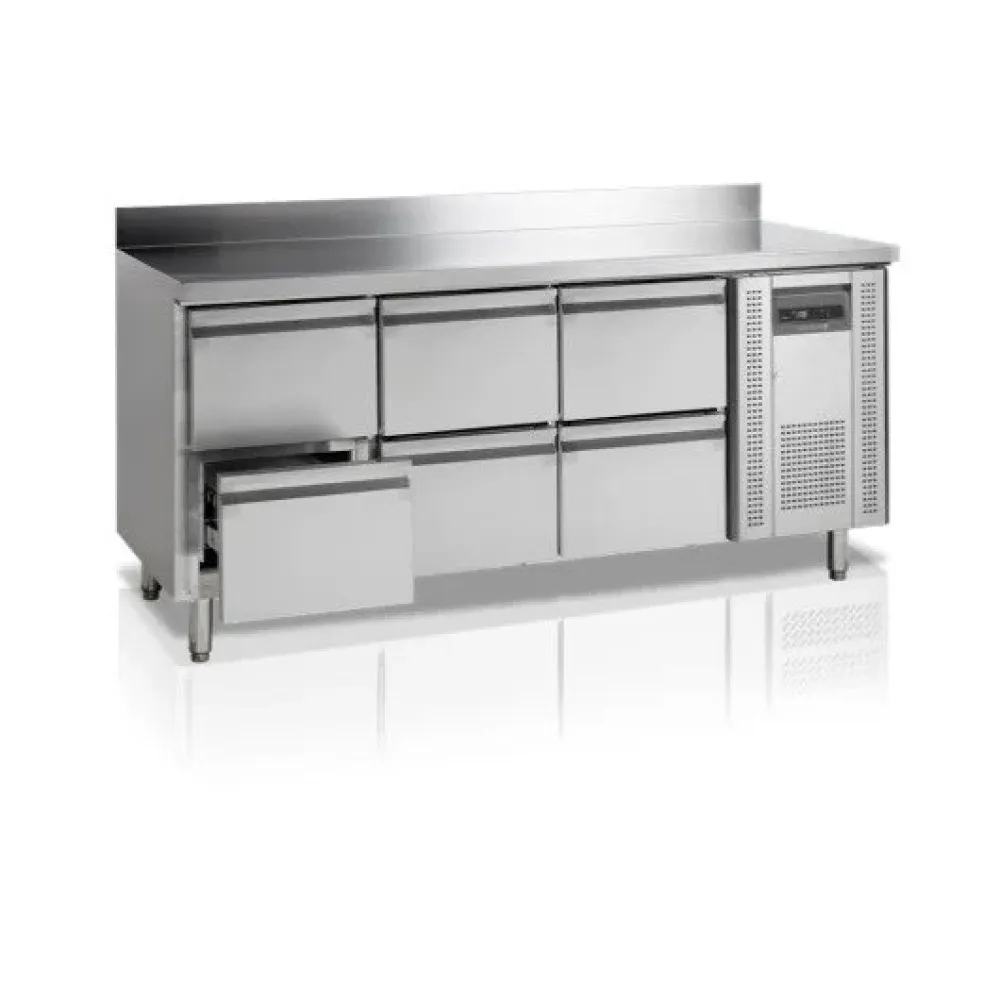 Table réfrigérée avec tiroirs TEFCOLD CK7360