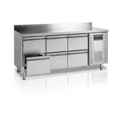 Table réfrigérée avec tiroirs TEFCOLD CK7360