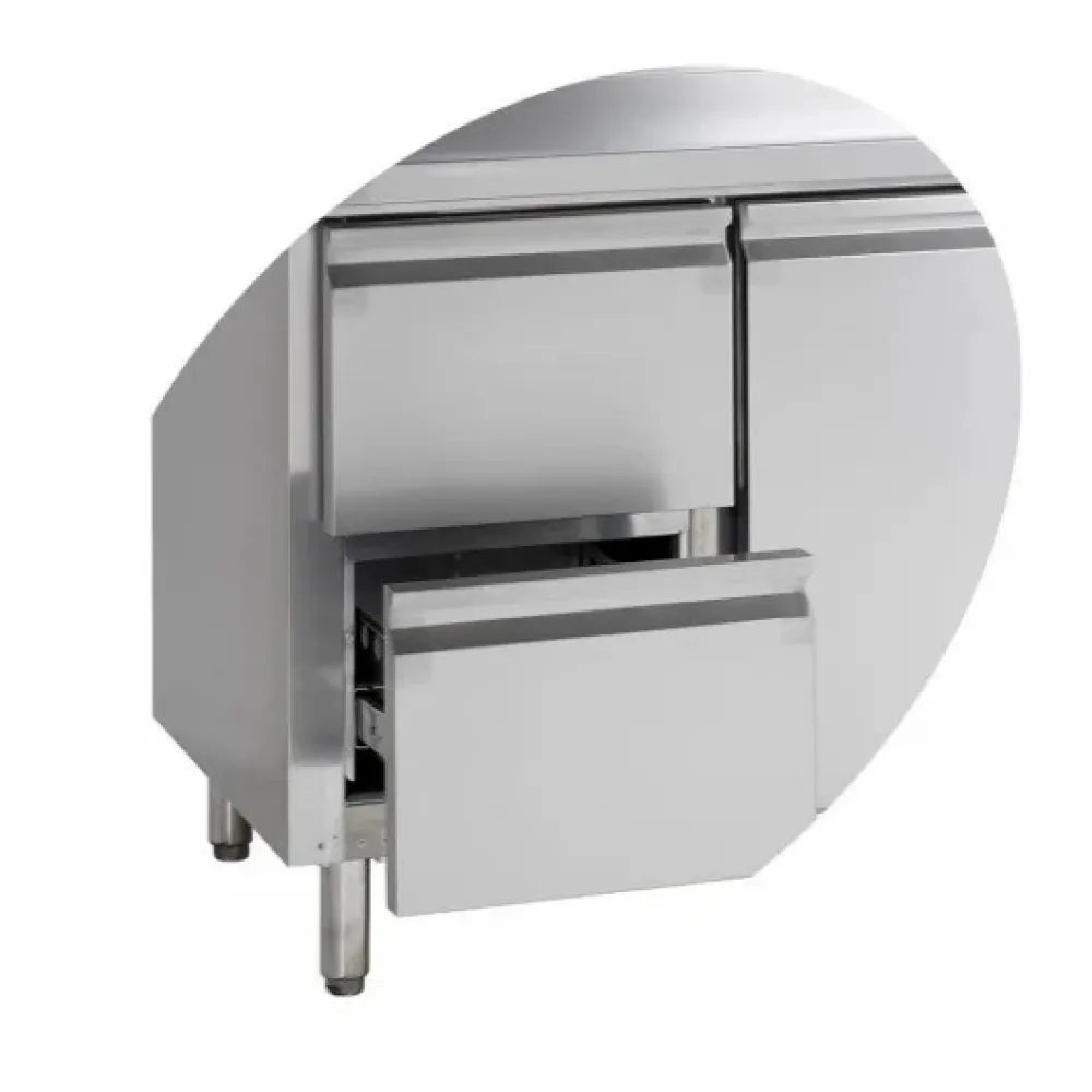 Table réfrigérée sans tiroirs TEFCOLD CK7410/-SP