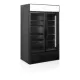 Armoire réfrigérée vitrée TEFCOLD FSC1200H-BLACK