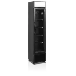 Armoire réfrigérée vitrée TEFCOLD FSC175H-BLACK