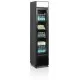 Armoire réfrigérée vitrée TEFCOLD FSC175H-BLACK