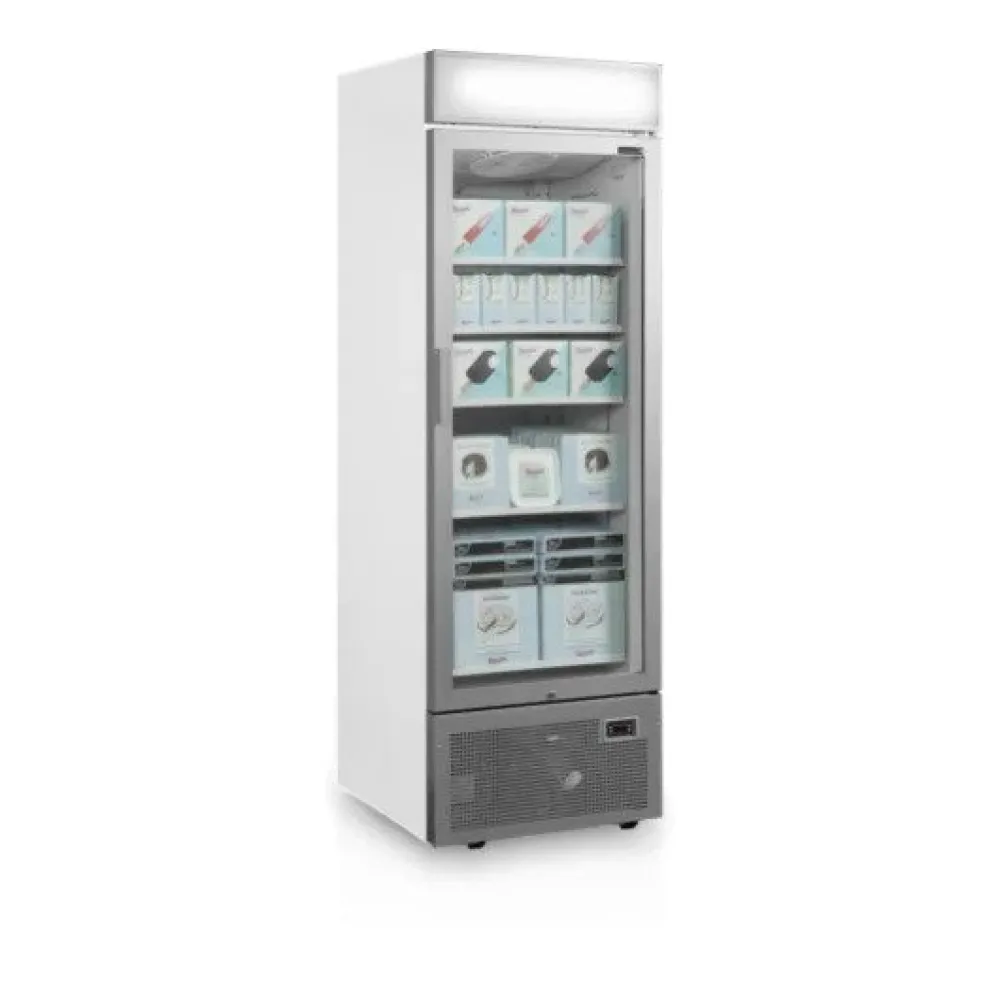 Vitrine congélateur TEFCOLD UFSC1450GCP-NF-SILVER