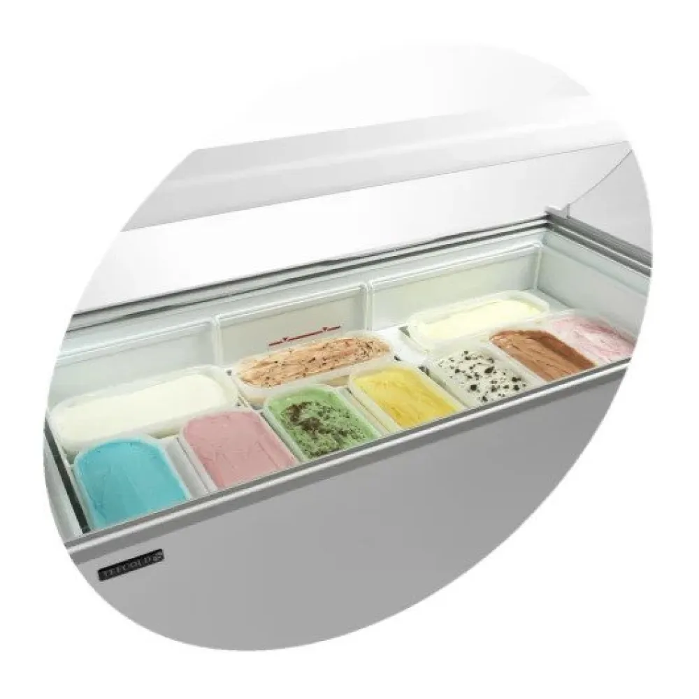 Vitrine à glaces TEFCOLD IC400SC-SO