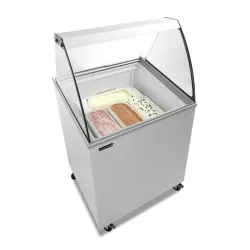 Vitrine à glaces TEFCOLD IC201SCE+SO
