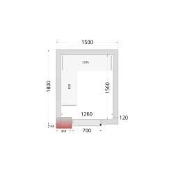 Système de rayonnage modulaire TEFCOLD 45511