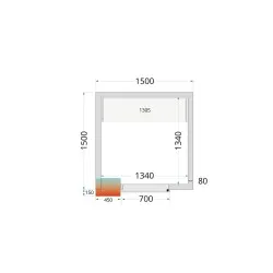 Système de rayonnage modulaire TEFCOLD 45707