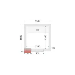 Système de rayonnage modulaire TEFCOLD 45708
