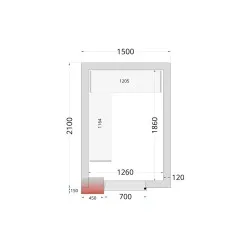 Système de rayonnage modulaire TEFCOLD 45710