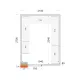 Système de rayonnage modulaire TEFCOLD 45720