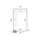 Système de rayonnage modulaire TEFCOLD 45866