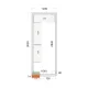 Système de rayonnage modulaire TEFCOLD 46201
