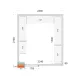 Système de rayonnage modulaire TEFCOLD 46215