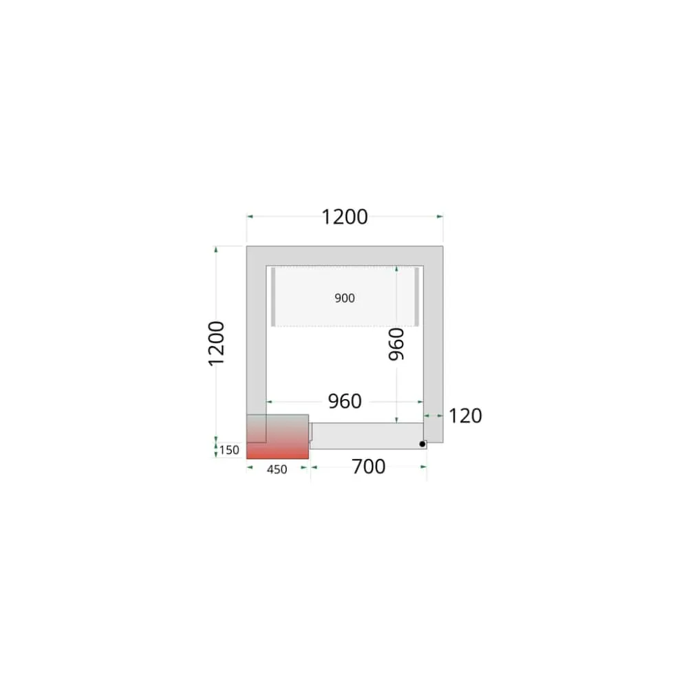 Système de rayonnage modulaire TEFCOLD 46218